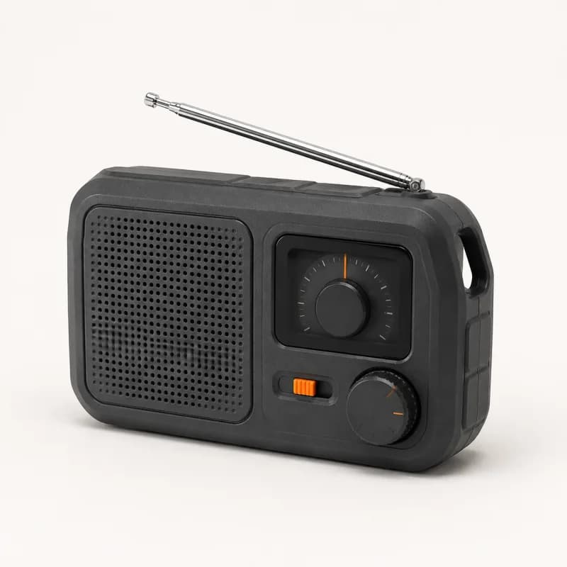 Category illustration: Emergency radio, not a photo of the linked product